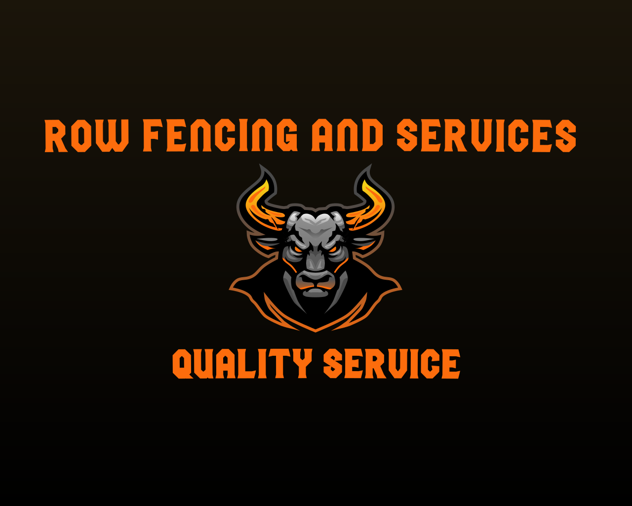 Row Fencing and Services logo